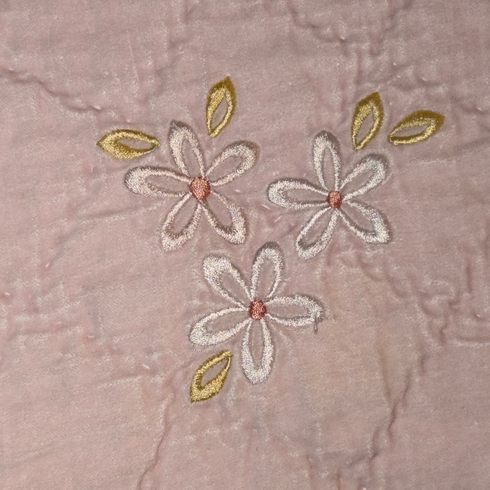 Pottery Barn Kids pink  Quilted Bedspread